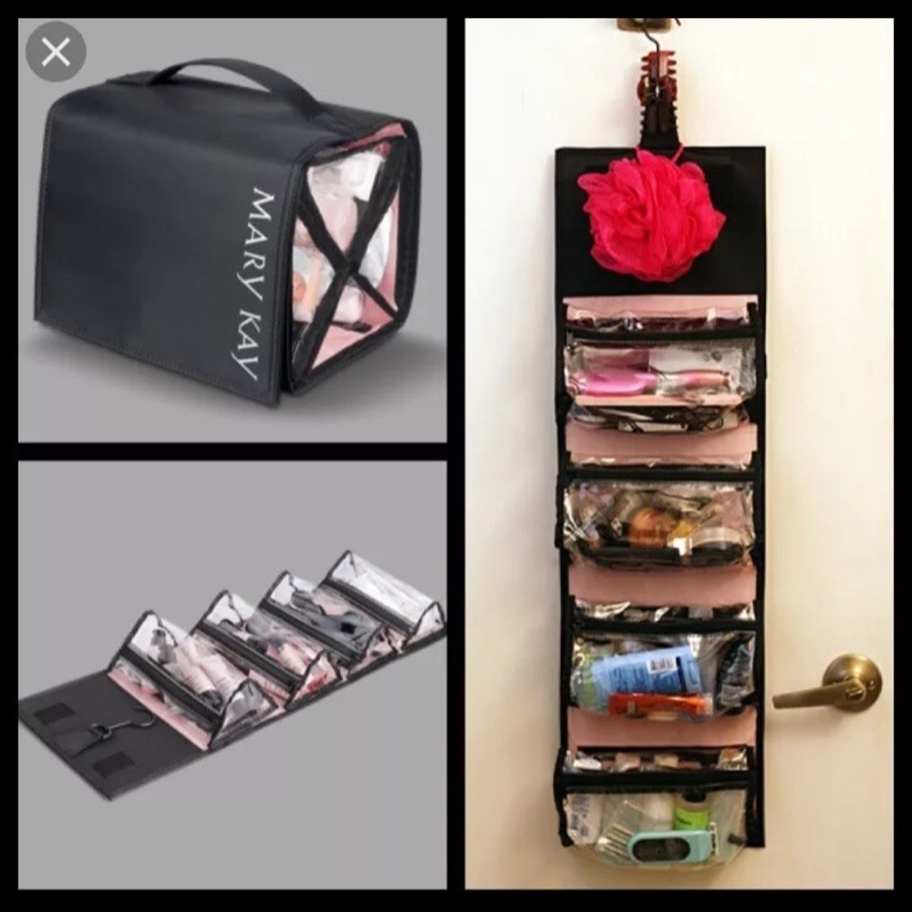 Mary Kay roll up makeup travel bag